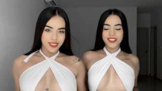 Gemelasabello nude dance show boobs so hot