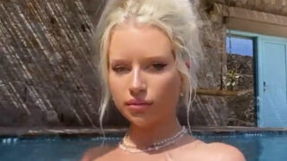 Lottie Moss naked show pussy and tits erotic hot